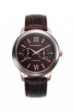 Reloj Viceroy Hombre 40991-43 Piel Negra