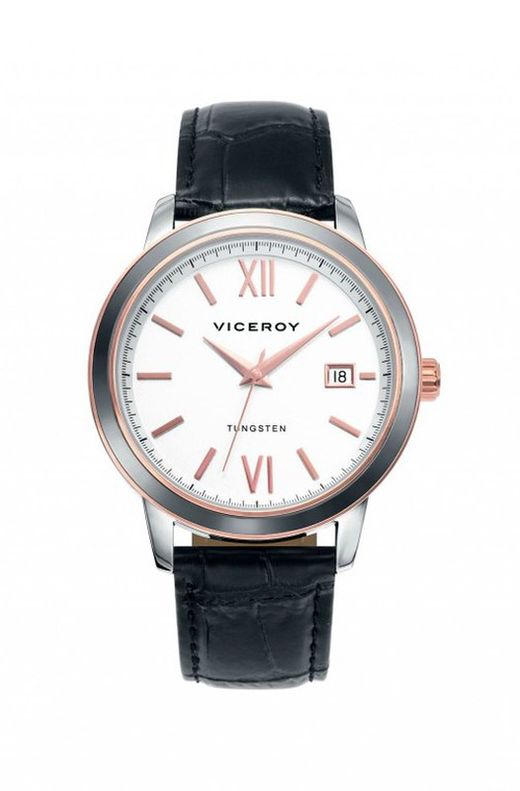 Viceroy herrklocka 40993-03 svart läder
