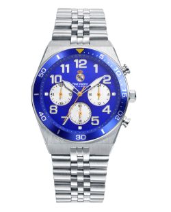 Reloj Viceroy Hombre 41171-35 Real Madrid Cronógrafo Acero Bicolor Azul Analógico