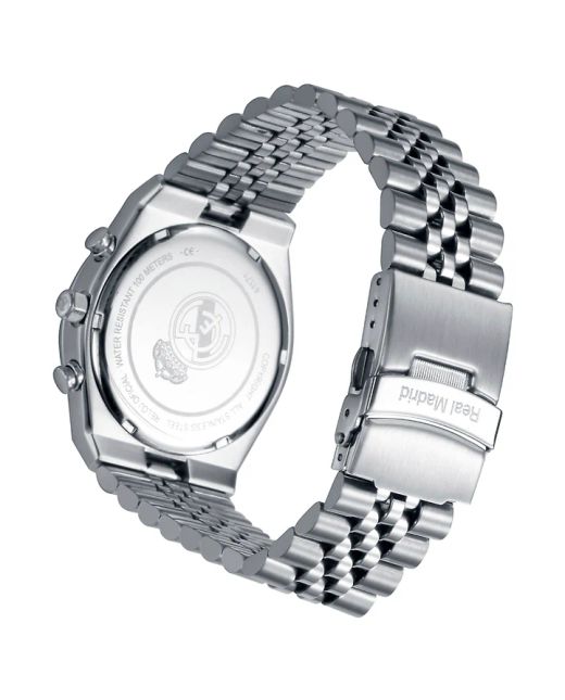 Reloj Viceroy Hombre 41171-35 Real Madrid Cronógrafo Acero Bicolor Azul Analógico