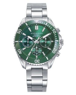 Reloj Viceroy Hombre 41179-67 Cronógrafo Acero Analógico