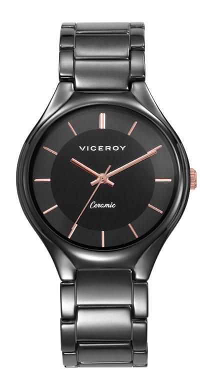 Reloj Viceroy Hombre 41183-57 Cerámica Negro Analógico