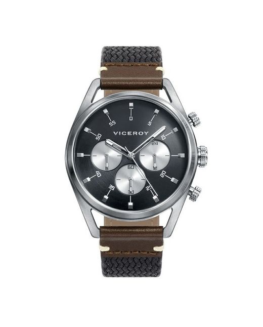 Viceroy Herrenuhr 42349-97 Nylon Schwarz