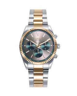 Relógio masculino Viceroy 42443-97 aço bicolor ouro