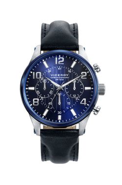 Viceroy Herrenuhr 46739-35 Schwarzes Leder