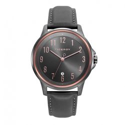 Viceroy Men's Watch 46757-99 Gray Leather