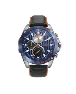 Viceroy Men's Watch 46811-37 Black Leather