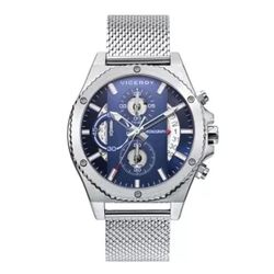 Reloj Viceroy Hombre 46823-37 Colección Juan Betancourt Acero Esterilla