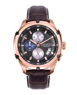 Reloj Viceroy Hombre 46835-17 Piel Marrón