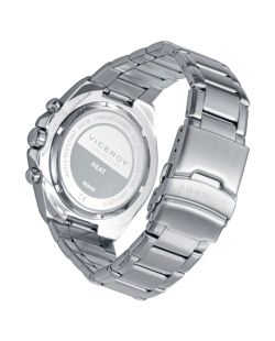 Reloj Viceroy Hombre 46849-57 Cronógrafo Acero Bicolor Negro Analógico