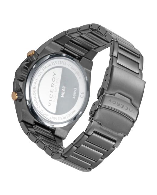 Reloj Viceroy Hombre 46853-67 Cronógrafo Acero Gris Analógico