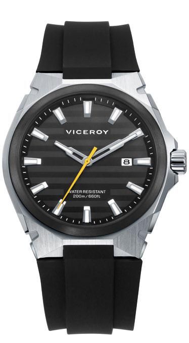Reloj Viceroy Hombre 46855-57 Sport Negro Acero Analógico