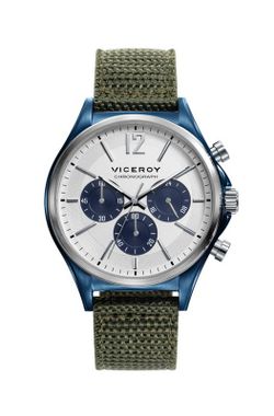Reloj Viceroy Hombre 471109-05 Nylon Verde