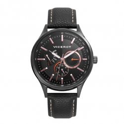 Viceroy herenhorloge 471309-57 zwart leer