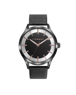 Reloj Viceroy Hombre 471321-17 Piel Negro