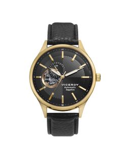 Reloj Viceroy Hombre 471325-57 Piel Negro