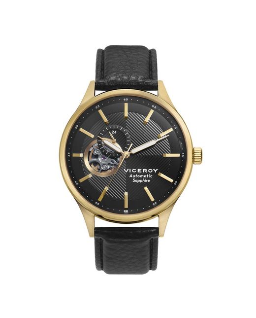 Viceroy Men's Watch 471325-57 Black Leather