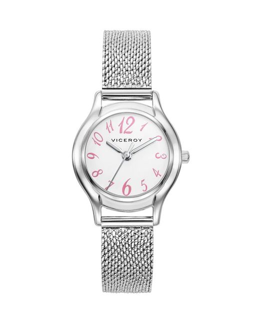 Reloj Viceroy Nińa 401172-04 Acero + Pulsera Plata