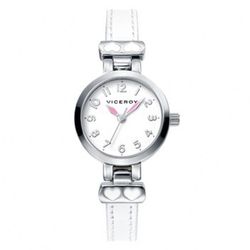 Reloj Viceroy Infantil 40890-05 Piel Blanca Comunión