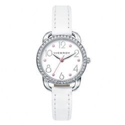 Reloj Viceroy Infantil 461024-05 Piel Blanco
