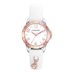 Reloj Viceroy Infantil 461048-05 Piel Blanco