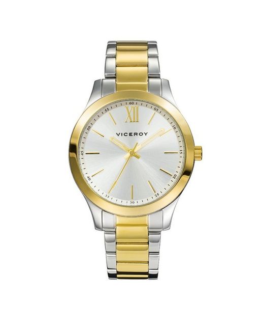 Viceroy Ladies Watch 401068-83 Bicolor Gold and Steel