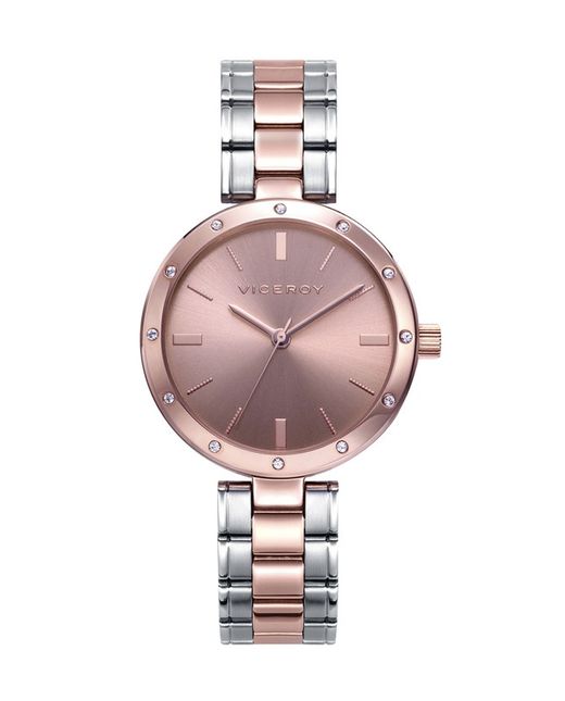 Viceroy Ladies Watch 401148-77 Bicolor Steel Pink