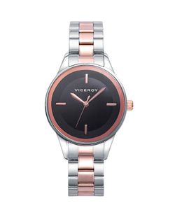 Reloj Viceroy Mujer 401158-57 Bicolor Plateado Rosado