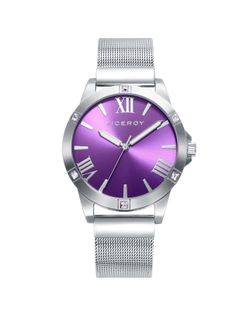 Relógio feminino viceroy 401166-93 esteira de aço