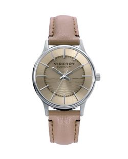 Reloj Viceroy Mujer 401200-17 Piel Beige
