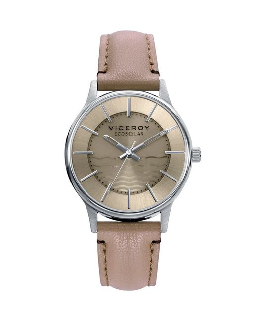Viceroy Women's Watch 401200-17 Beige Leather
