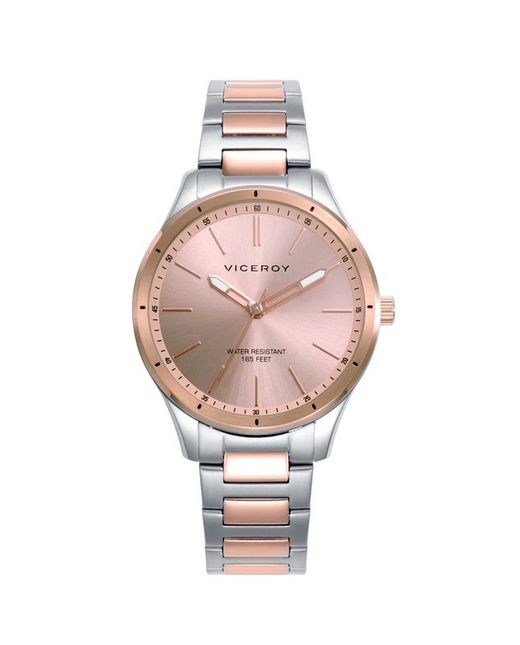 Viceroy Women's Watch 401228-77 Bicolor Steel Pink