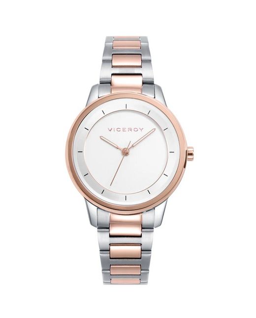 Reloj Viceroy Mujer 401230-06 Acero Bicolor Rosa