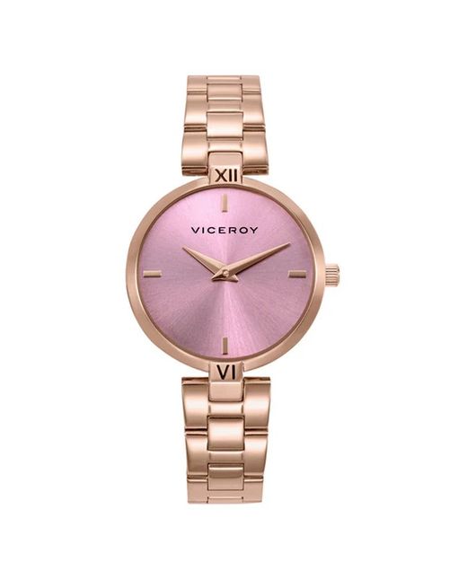 Viceroy Women's Watch 401300-77 Pink Steel