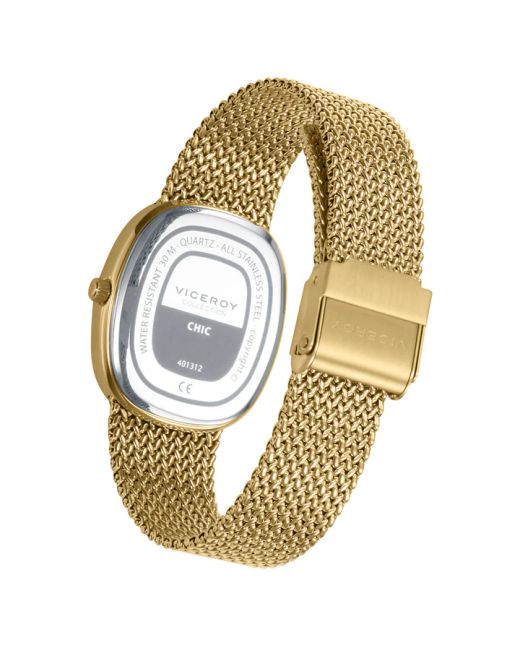 Reloj Viceroy Mujer 401312-67 Acero Dorado Analógico