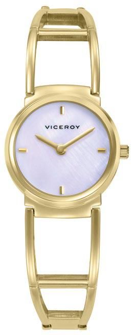 Reloj Viceroy Mujer 401350-07 Acero Dorado Analógico