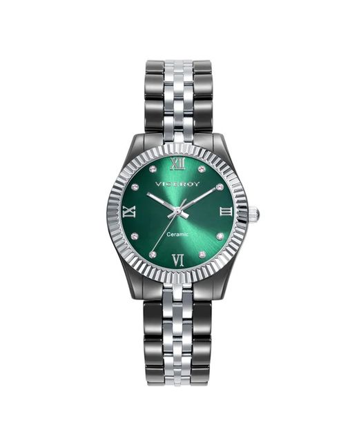 Reloj Viceroy Mujer 41124-63 Bicolor Acero Negro