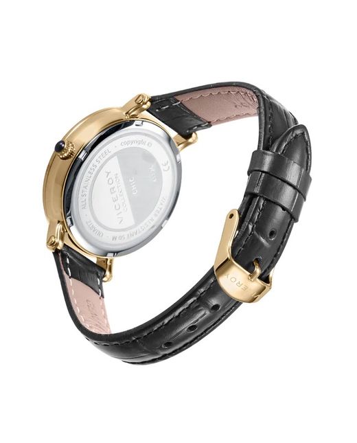 Reloj Viceroy Mujer 41126-57 Piel Negro
