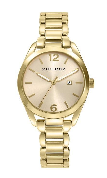 Reloj Viceroy Mujer 41168-25 Acero Dorado Analógico