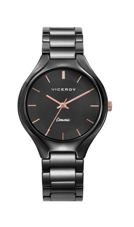Reloj Viceroy Mujer 41172-57 Cerámica Negro Analógico
