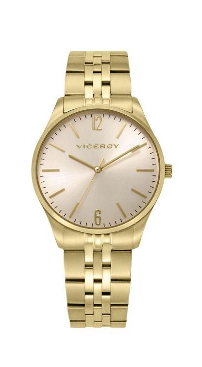 Reloj Viceroy Mujer 41174-25 Acero Dorado Analógico
