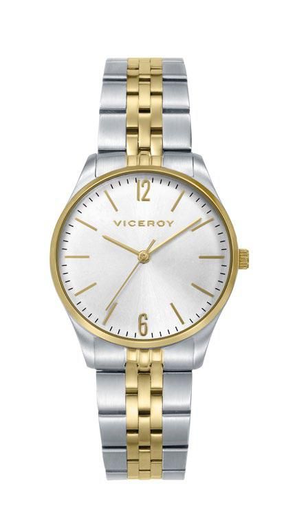 Reloj Viceroy Mujer 41174-85 Acero Bicolor Dorado Analógico