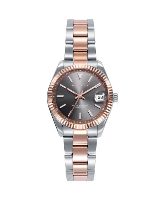 Viceroy Woman Watch 42438-17 Bicolor Steel Pink
