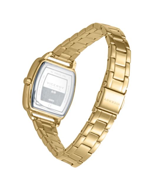 Reloj Viceroy Mujer 42454-67 Acero Dorado Bicolor Verde Analógico