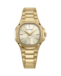 Reloj Viceroy Mujer 45110-27 Acero Dorado Analógico