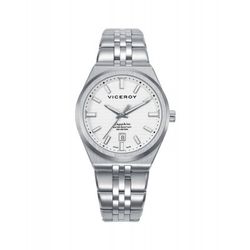 Reloj Viceroy Mujer 45114-07 Swiss Made Acero Plateado Analógico