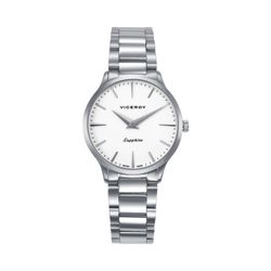Reloj Viceroy Mujer 45118-07 Swiss Made Acero Plateado Analógico