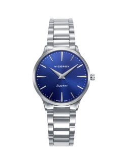 Reloj Viceroy Mujer 45118-37 Swiss Made Acero Plateado Analógico