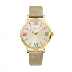 Reloj Viceroy Mujer 471256-93 Piel Dorada