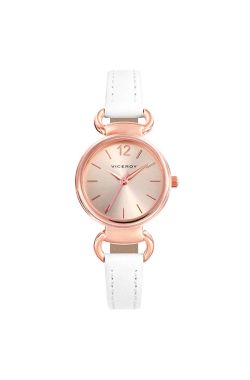Reloj Viceroy Nińa 401020-95 Piel Blanca